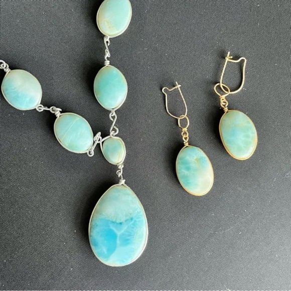 Larimar Necklace - Picture 2 of 10
